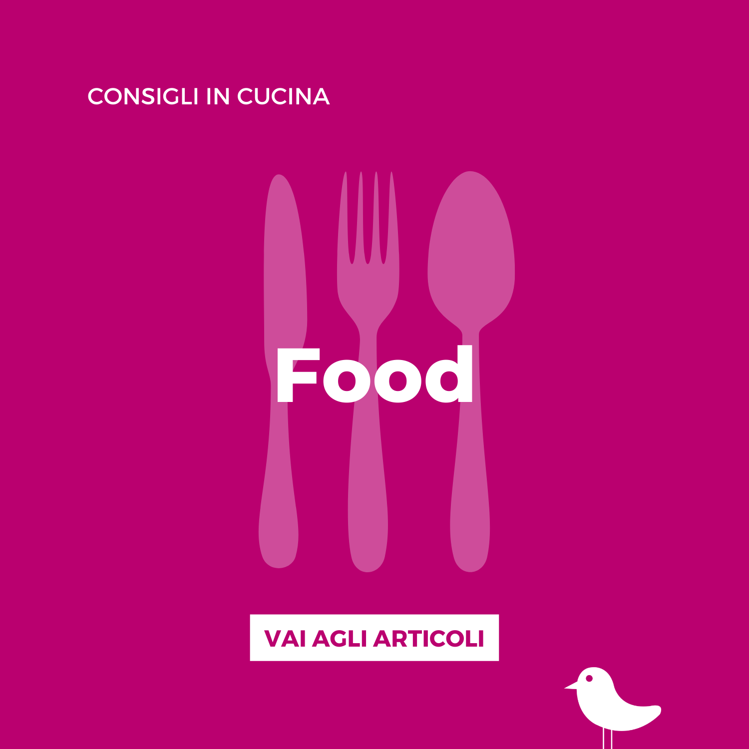 Consigli in cucina, categoria del Blog
